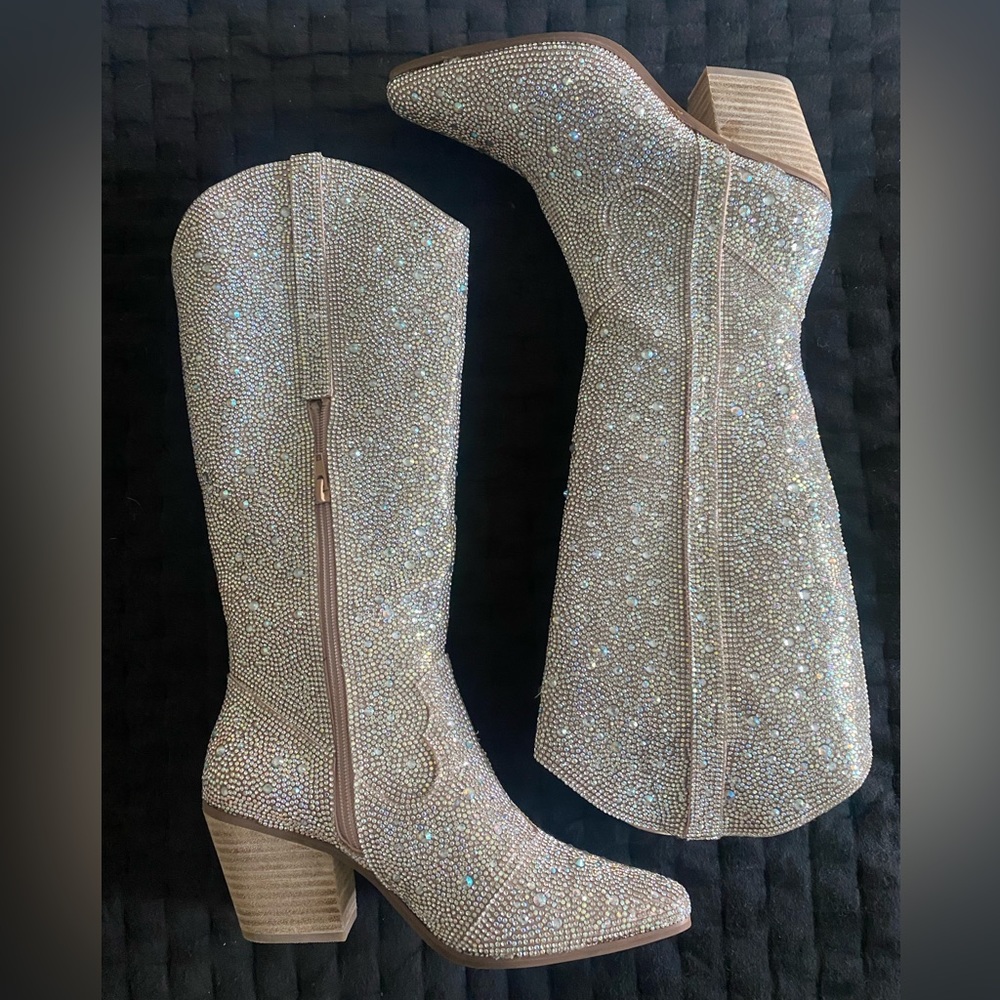 Matisse fully rhinestoned boots ✨ SOLD OUT ONLINE